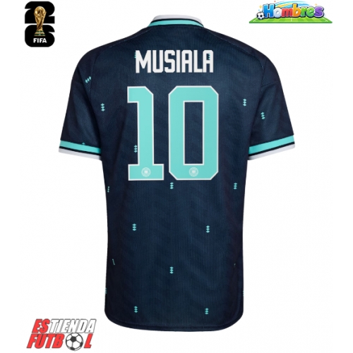 Alemania Jamal Musiala #10 Segunda Equipación Mundial 2026 Manga Corta